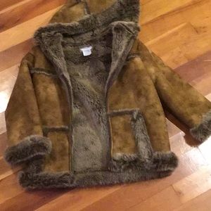 Widgeon faux fleece jacket size age 8-soft